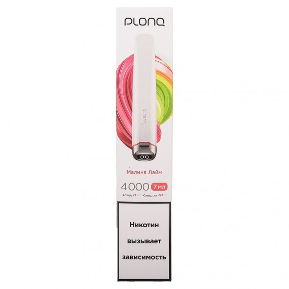PLONQ PLUS PRO - Малина Лайм (4000 затяжек) купить в Воронеже