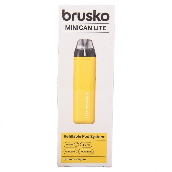Электронная сигарета Brusko - Minican LITE (Yellow) купить в Воронеже