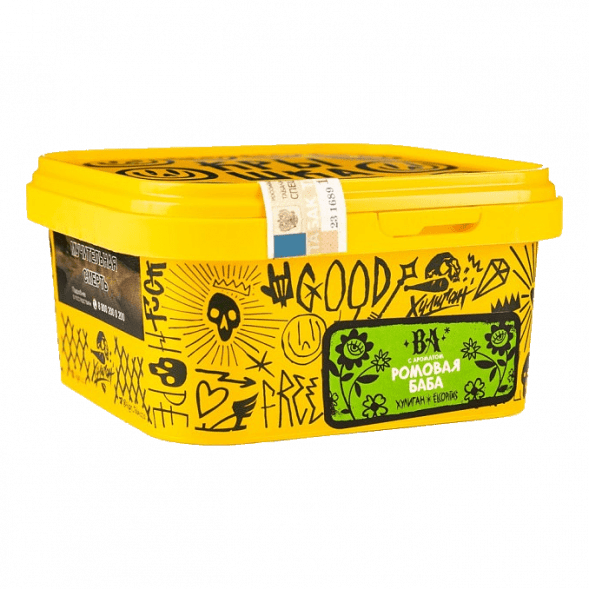 Табак Хулиган - BA (Ромовая Баба, 200 грамм) купить в Воронеже