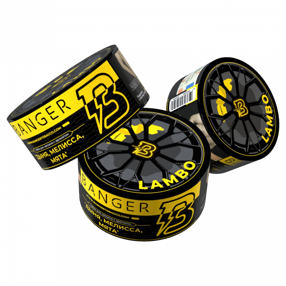 Табак Banger - Lambo (Дыня, Мелисса, Мята, 100 грамм) купить в Воронеже