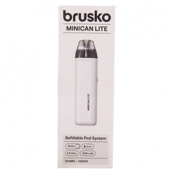 Электронная сигарета Brusko - Minican LITE (White) купить в Воронеже