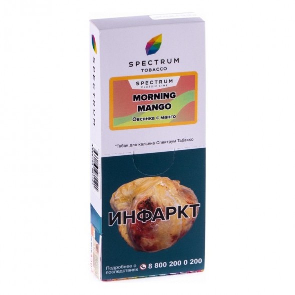 Табак Spectrum - Morning Mango (Овсянка с Манго, 100 грамм) купить в Воронеже