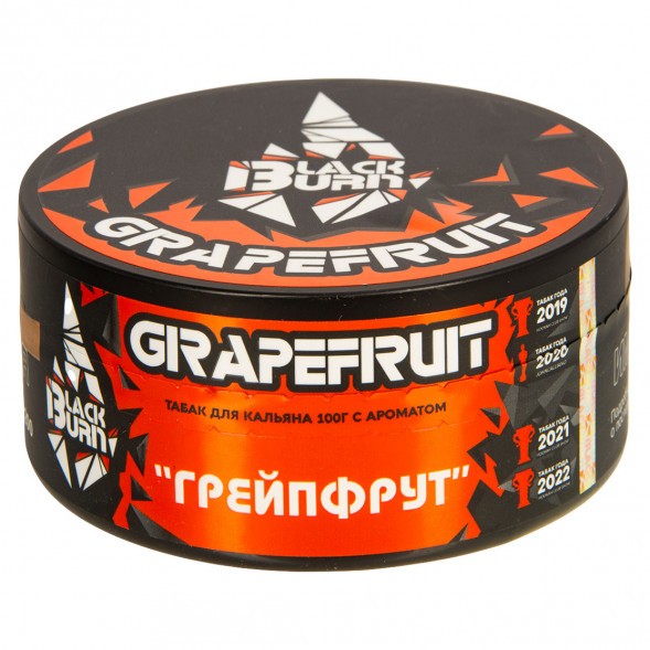 Табак BlackBurn - Grapefruit (Грейпфрут, 100 грамм) купить в Воронеже