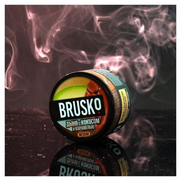 Смесь Brusko Medium - Дыня с Кокосом и Карамелью (50 грамм) купить в Воронеже