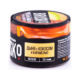 Смесь Brusko Medium - Дыня с Кокосом и Карамелью (50 грамм) купить в Воронеже