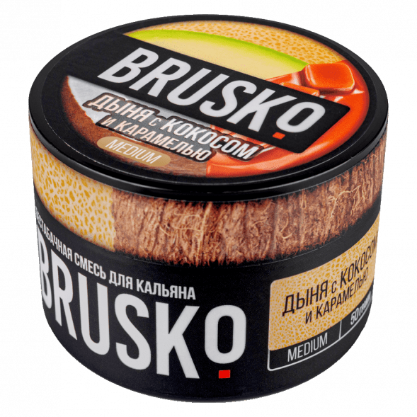 Смесь Brusko Medium - Дыня с Кокосом и Карамелью (50 грамм) купить в Воронеже