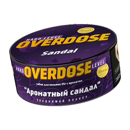 Табак Overdose - Sandal (Ароматный Сандал, 25 грамм) купить в Воронеже