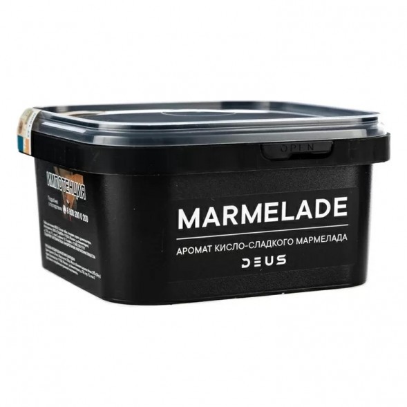 Табак Deus - Marmelade (Кисло-Сладкий Мармелад, 250 грамм) купить в Воронеже