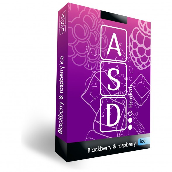 Смесь ASD - Blackberry and Raspberry Ice (Ежевика и Малина Лёд, 50 грамм) купить в Воронеже