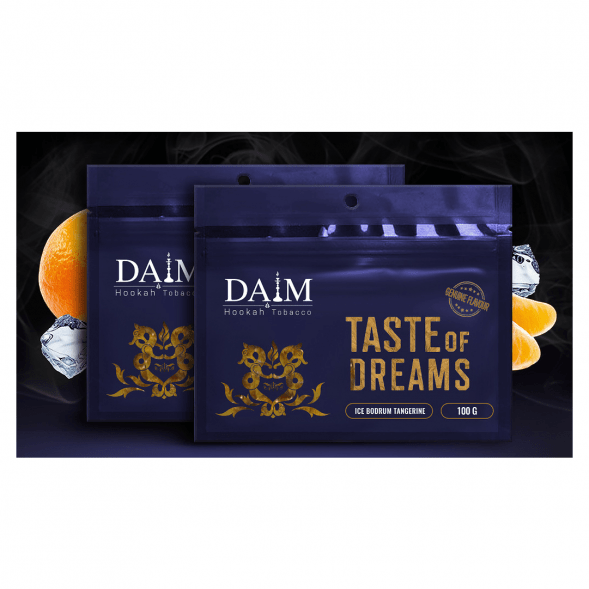 Табак Daim - Ice Bodrum Tangerine (Ледяной Мандарин, 100 грамм) купить в Воронеже