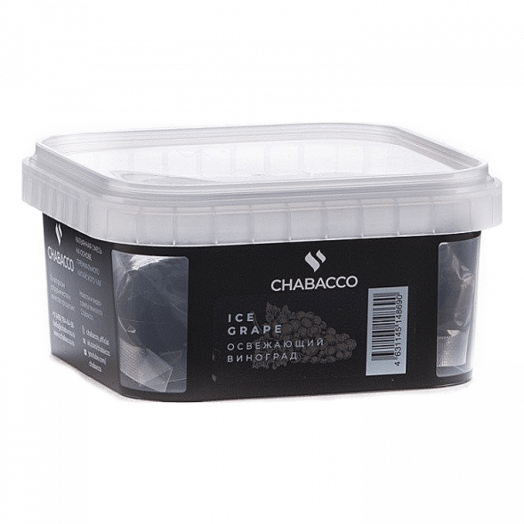 Смесь Chabacco MEDIUM - Ice Grape (Освежающий Виноград, 200 грамм) купить в Воронеже