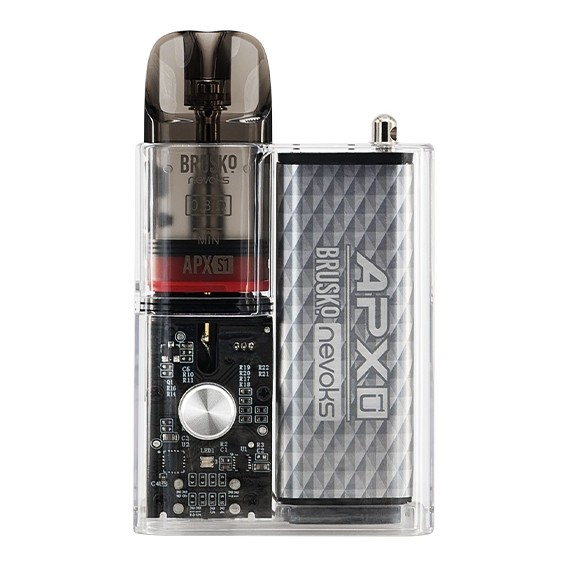 Электронная сигарета Brusko - APX C1 (Серебристый Кристалл) купить в Воронеже