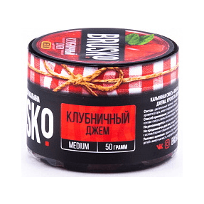 Смесь Brusko Medium - Клубничный Джем (50 грамм) купить в Воронеже