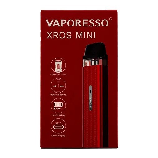 Электронная сигарета Vaporesso XROS Mini - Cherry Red купить в Воронеже