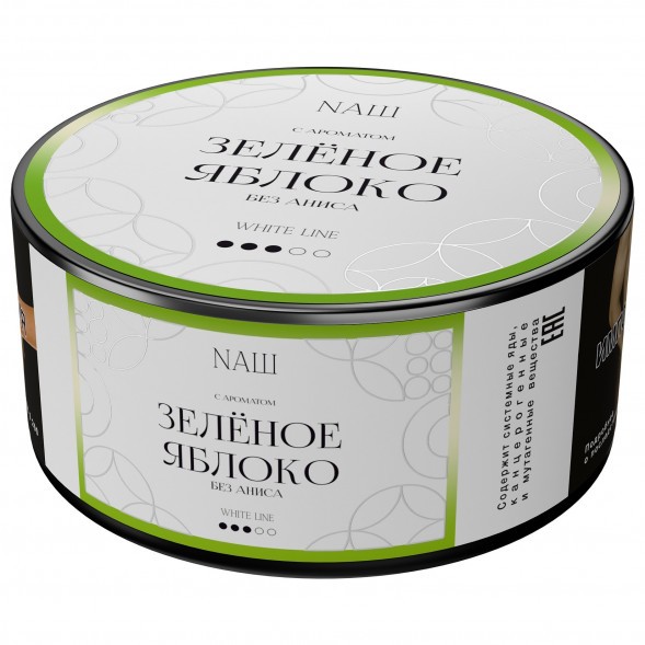 Табак NАШ WHITE - Зелёное Яблоко (100 грамм) купить в Воронеже