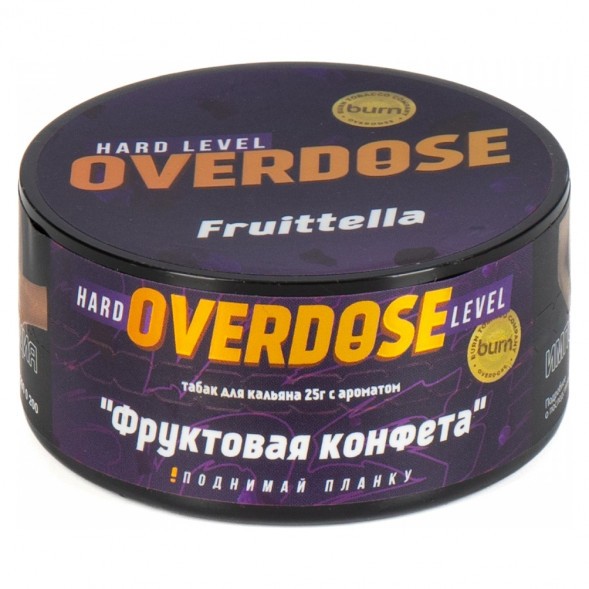 Табак Overdose - Fruttella (Фруктовая Конфета, 25 грамм) купить в Воронеже