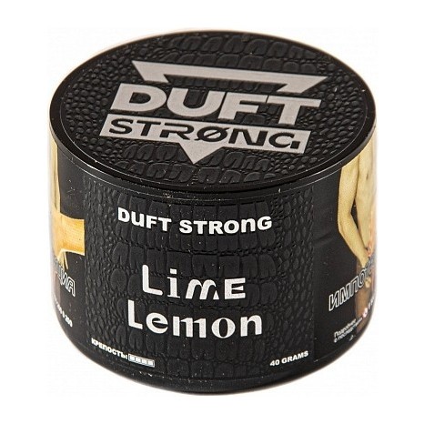 Табак Duft Strong - Lime Lemon (Лайм и Лимон, 200 грамм) купить в Воронеже