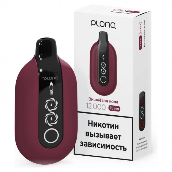 PLONQ ULTRA - Вишнёвая Кола (12000 затяжек) купить в Воронеже