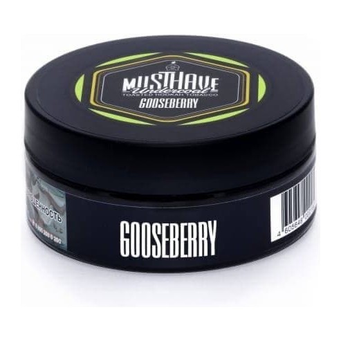 Табак Must Have - Gooseberry (Крыжовник, 125 грамм) купить в Воронеже
