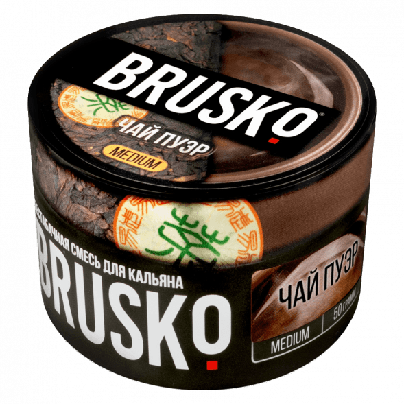 Смесь Brusko Medium - Чай Пуэр (50 грамм) купить в Воронеже