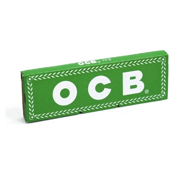 Бумага для самокруток OCB - №8 Green (50штук/25) купить в Воронеже