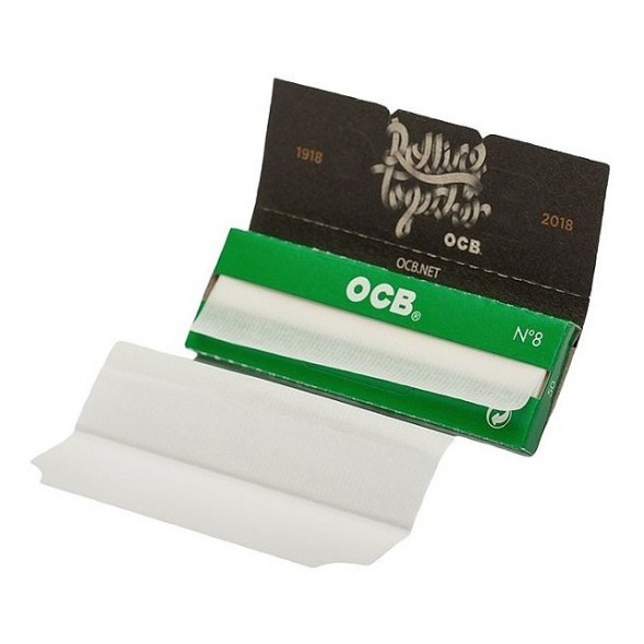 Бумага для самокруток OCB - №8 Green (50штук/25) купить в Воронеже