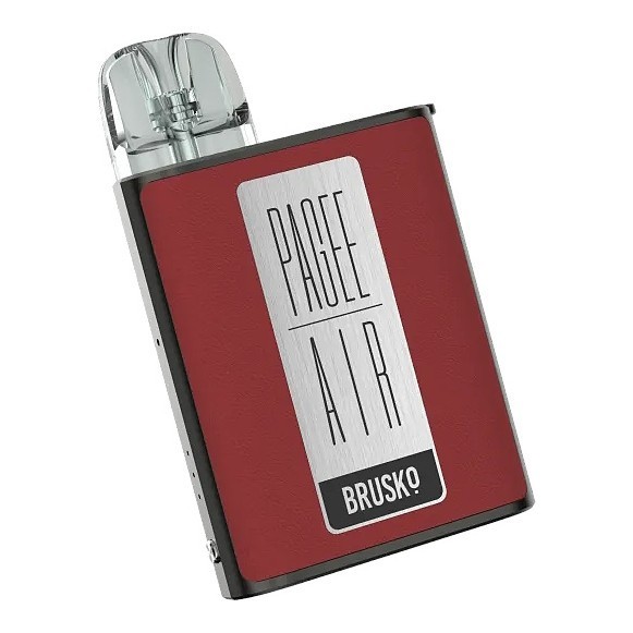 Электронная сигарета Brusko PAGEE AIR - Crimson Red (Красный) купить в Воронеже
