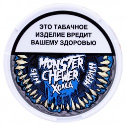 Табак жевательный Monster Chewer - MEDIUM Холод (10 грамм)