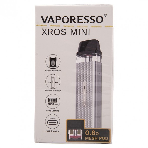 Электронная сигарета Vaporesso XROS Mini - Silver купить в Воронеже