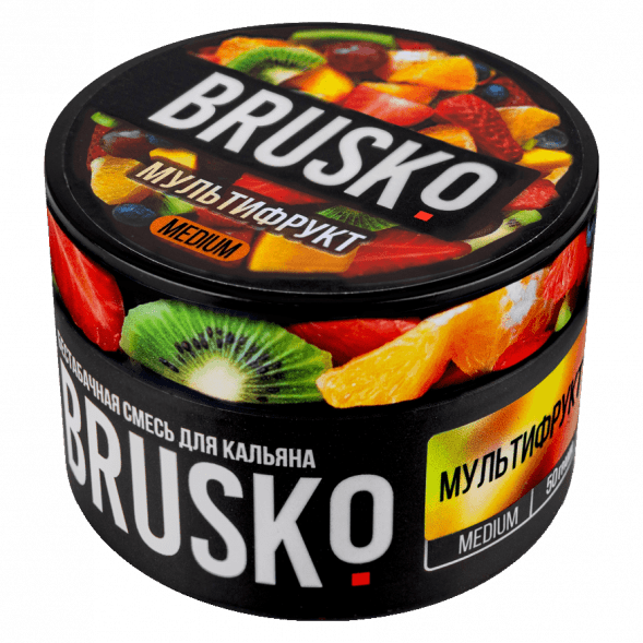 Смесь Brusko Medium - Мультифрукт (50 грамм) купить в Воронеже