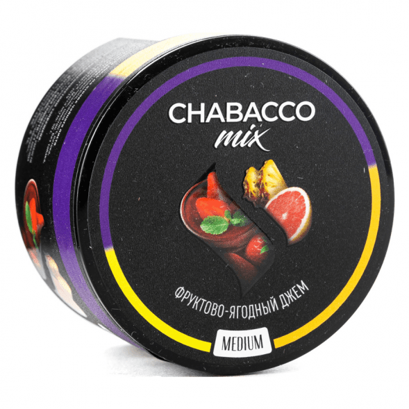 Смесь Chabacco MIX MEDIUM - Pink Jam (Фруктово-Ягодный Джем, 40 грамм) купить в Воронеже