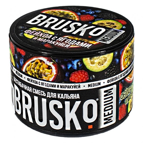 Смесь Brusko Zero - Фейхоа с Ягодами и Маракуйей (250 грамм) купить в Воронеже