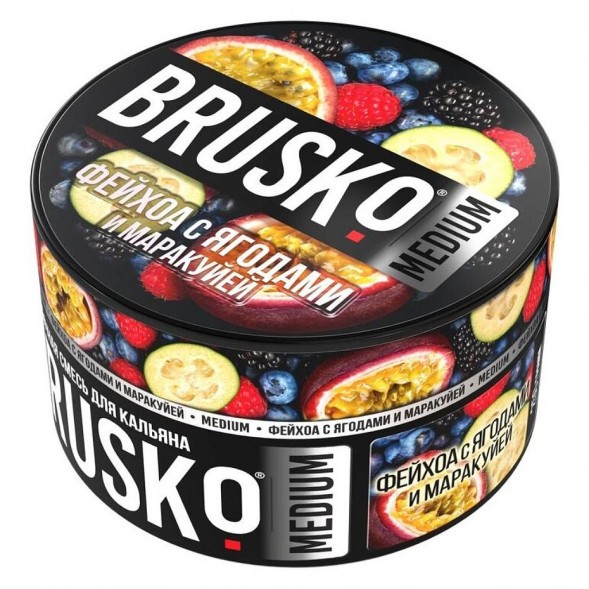 Смесь Brusko Zero - Фейхоа с Ягодами и Маракуйей (250 грамм) купить в Воронеже