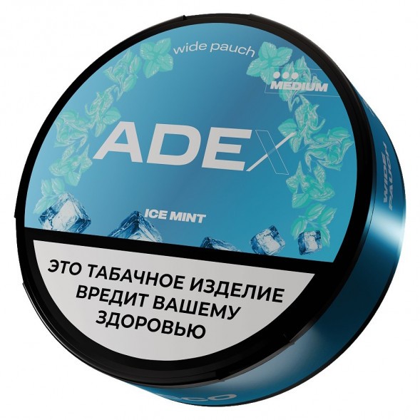 Табак жевательный ADEX MEDIUM WIDE - Ice Mint (Ледяная Мята) купить в Воронеже
