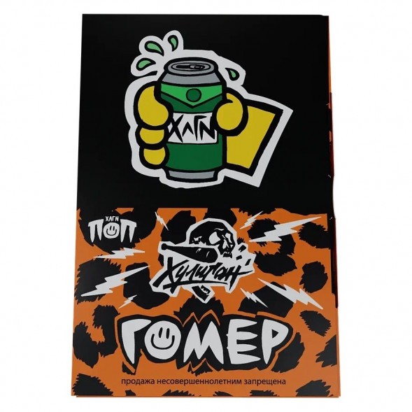 Табак Хулиган - Гомер (Газировка Виноград Алоэ, 25 грамм) купить в Воронеже