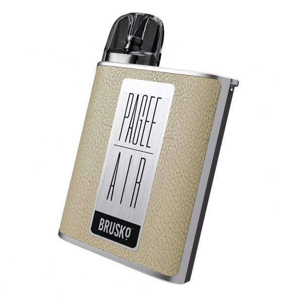 Электронная сигарета Brusko PAGEE AIR - Imperial Gold (Бежевый) купить в Воронеже