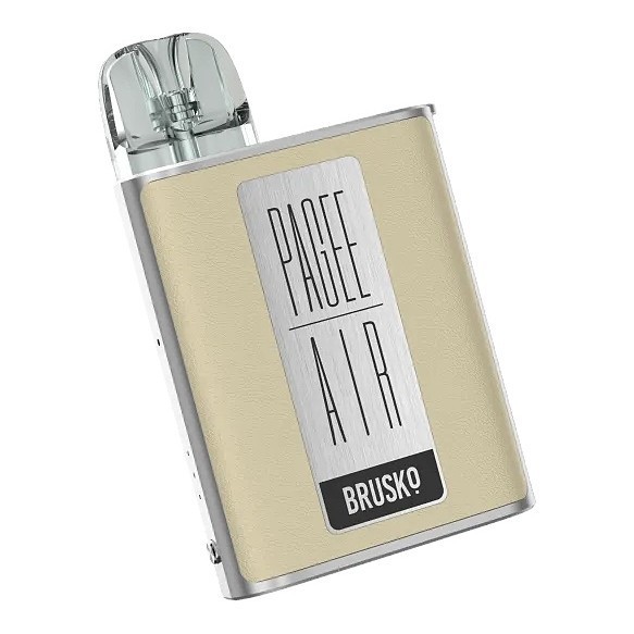 Электронная сигарета Brusko PAGEE AIR - Imperial Gold (Бежевый) купить в Воронеже