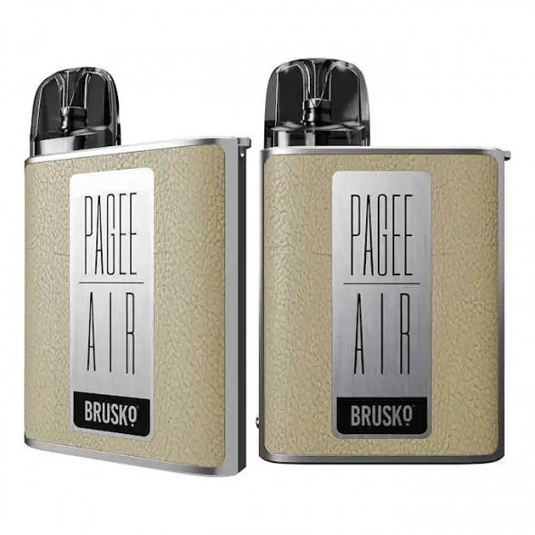 Электронная сигарета Brusko PAGEE AIR - Imperial Gold (Бежевый) купить в Воронеже