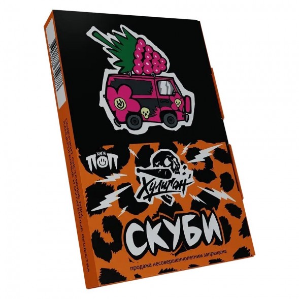 Табак Хулиган - Скуби (Цветочная Малина, 25 грамм) купить в Воронеже