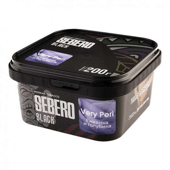 Табак Sebero Black - Very Peri (Ежевика и Голубика, 200 грамм) купить в Воронеже