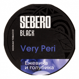 Табак Sebero Black - Very Peri (Ежевика и Голубика, 200 грамм)