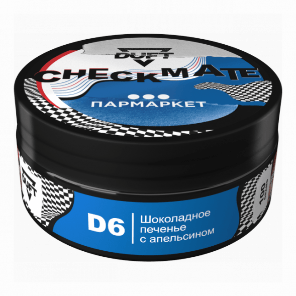 Табак Duft Checkmate - D6 Шоколадное Печенье с Апельсином (100 грамм) купить в Воронеже