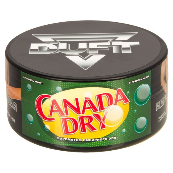 Табак Duft - Canada Dry (Имбирный Эль, 80 грамм) купить в Воронеже