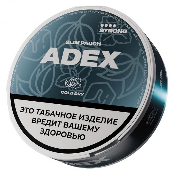 Табак жевательный ADEX STRONG SLIM - Cold Dry купить в Воронеже