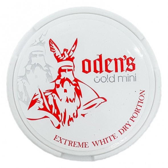 Табак жевательный ODENS - Cold Extreme White Dry Mini (9 грамм, Швеция) купить в Воронеже