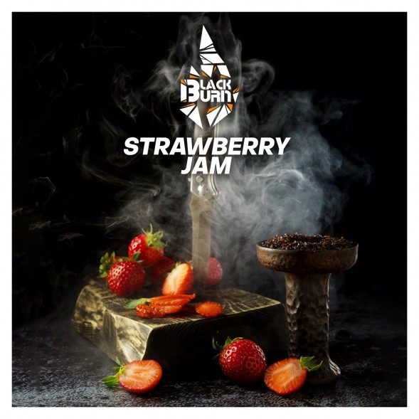 Табак BlackBurn - Strawberry Jam (Клубничное Варенье, 25 грамм) купить в Воронеже