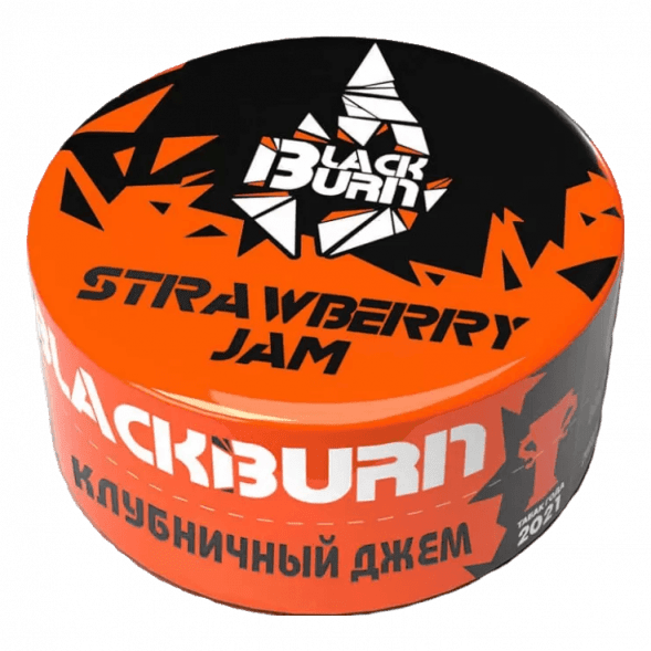 Табак BlackBurn - Strawberry Jam (Клубничное Варенье, 25 грамм) купить в Воронеже