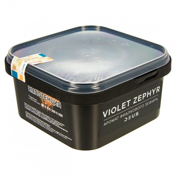Табак Deus - Violet Zephyr (Фиалковый Зефир, 250 грамм) купить в Воронеже