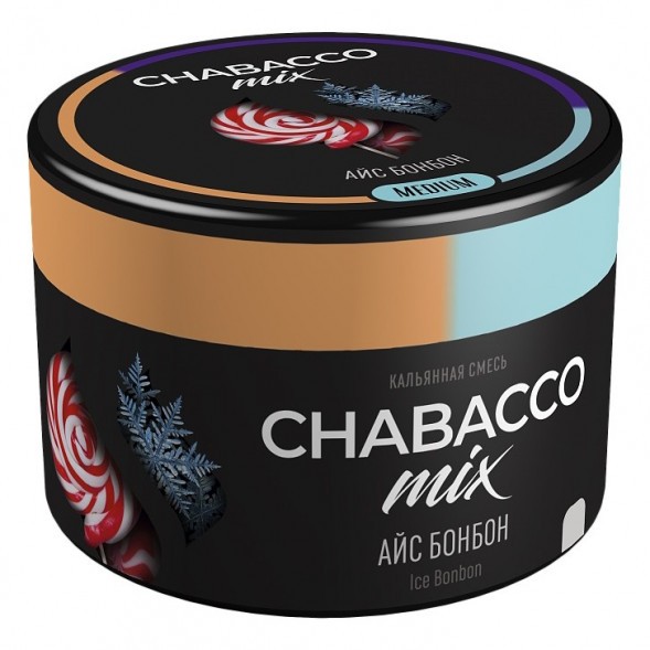 Смесь Chabacco MIX MEDIUM - Ice Bonbon (Айс Бонбон, 40 грамм) купить в Воронеже