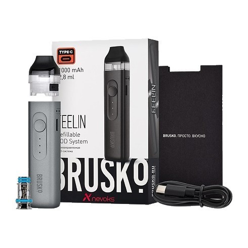 Электронная сигарета Brusko - Feelin (Чёрный) купить в Воронеже